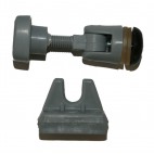 STIMME Gray screw window handle