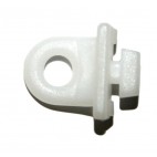 Curtain double rail terminal hooks for caravan or motorhome (10u.)