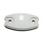 Spacer for retainer of caravan or motorhome indoor door