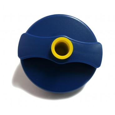 Blue cap without lock for water tank