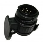 BRUNNER Captor Mini 13/7 - Adapter from 13 pole plug (vehicle) to 7 pole socket (trailer)