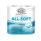 Toilet paper, 2-ply, 4 rolls