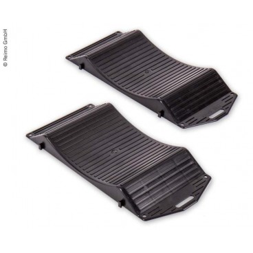 Wheel protector for caravans, campers and campers